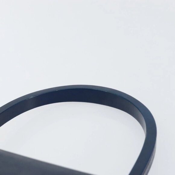 GUCCI Hand Bag Leather Navy Gold 000 46 0096 Auth ep11875 - Picture 9 of 16